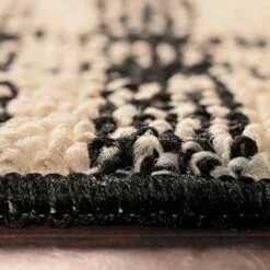 (D499) Honeybloom Ivory Buffalo Check Area Rug, 5x7 -Cosplay Shop d499 honeybloom ivory buffalo check area rug 5x7 2