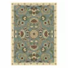 (D504) Empress Teal Jacobean Area Rug, 7x10 -Cosplay Shop d504 empress teal jacobean area rug 7x10 1