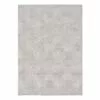 (D534) Cleo White & Grey Diamond Design Accent Rug, 3x5 -Cosplay Shop d534 cleo white grey diamond design accent rug 3x5 1
