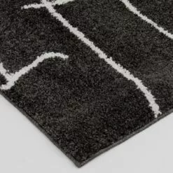 (D557) Mirabella Black Accent Rug, 2x4 11 (D557) Mirabella Black Accent Rug, 2x4 -Cosplay Shop d557 mirabella black accent rug 2x4 3