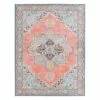 (D561) Venus Pink Multicolor Medallion Area Rug, 7x10 1 (D561) Venus Pink Multicolor Medallion Area Rug, 7x10 -Cosplay Shop d561 venus pink multicolor medallion area rug 7x10 1