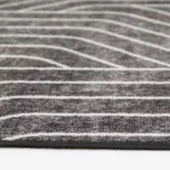 (D563) Venus Black & Grey Area Rug, 4x6 -Cosplay Shop d563 venus black grey area rug 4x6 5