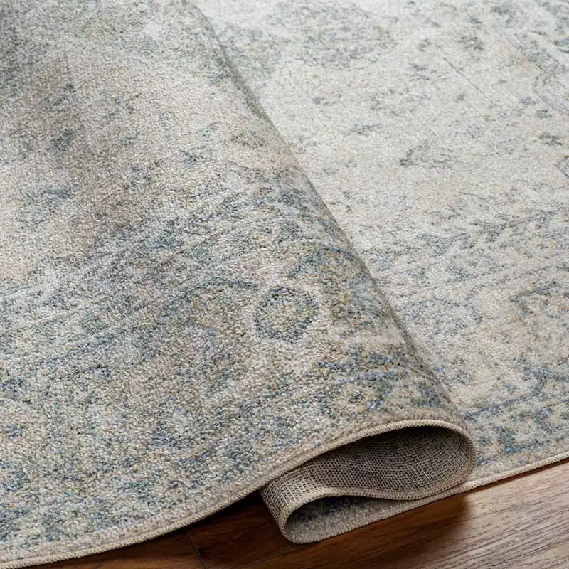 D590 Lillian Blue Multi Medallion Washable Runner 2X7 8 D590 Lillian Blue Multi Medallion Washable Runner 2X7 - Image 6