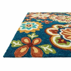 (E138) Santa Monica Multicolored Medallion Indoor & Outdoor Area Rug, 5x7 -Cosplay Shop e138 santa monica multicolored medallion indoor outdoor area rug 5x7 2