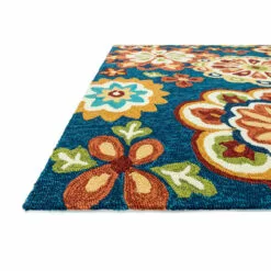 (E138) Santa Monica Multicolored Medallion Indoor & Outdoor Area Rug, 5x7 -Cosplay Shop e138 santa monica multicolored medallion indoor outdoor area rug 5x7 4