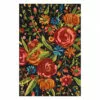 (E255) Santa Monica Black Floral Indoor & Outdoor Area Rug, 5x7 2 (E255) Santa Monica Black Floral Indoor & Outdoor Area Rug, 5x7 -Cosplay Shop e255 santa monica black floral indoor outdoor area rug 5x7 1