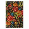 (E255) Santa Monica Black Floral Indoor & Outdoor Area Rug, 8x10 1 (E255) Santa Monica Black Floral Indoor & Outdoor Area Rug, 8x10 -Cosplay Shop e255 santa monica black floral indoor outdoor area rug 8x10 1