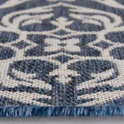 (E308) New Zealand Cobalt Blue Woven Indoor & Outdoor Area Rug, 5x7 11 (E308) New Zealand Cobalt Blue Woven Indoor & Outdoor Area Rug, 5x7 -Cosplay Shop e308 new zealand cobalt blue woven indoor outdoor area rug 5x7 4