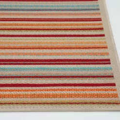 (E309) Scope Multicolor Striped Woven Indoor & Outdoor Area Rug, 5x7 12 (E309) Scope Multicolor Striped Woven Indoor & Outdoor Area Rug, 5x7 -Cosplay Shop e309 scope multicolor striped woven indoor outdoor area rug 5x7 4