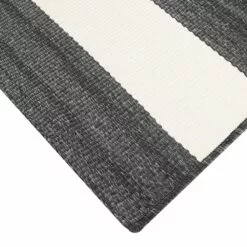 (E323) Asbury Black & White Striped Indoor & Outdoor Area Rug, 5x7 9 (E323) Asbury Black & White Striped Indoor & Outdoor Area Rug, 5x7 -Cosplay Shop e323 asbury black white striped indoor outdoor area rug 5x7 2