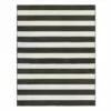 (E323) Asbury Black & White Striped Indoor & Outdoor Area Rug, 8x10 -Cosplay Shop e323 asbury black white striped indoor outdoor area rug 8x10 1