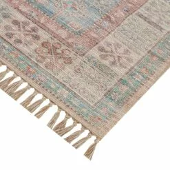 (E336) Honeybloom Anna Vintage Medallion Fringe Outdoor Accent Rug, 3x5 -Cosplay Shop e336 honeybloom anna vintage medallion fringe outdoor accent rug 3x5 2