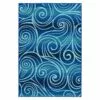(E442) Scope Blue Wave Outdoor Area Rug, 8x10 -Cosplay Shop e442 scope blue wave outdoor area rug 8x10 1
