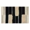 Eddie Black & Ivory Accent Rug, 27x45 -Cosplay Shop eddie black ivory accent rug 27x45 1