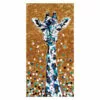 Embellished Giraffe Canvas Wall Art, 22x28 -Cosplay Shop embellished giraffe canvas wall art 22x28 1