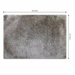 EVE SILVER SHAG ACCENT RUG 27X42 -Cosplay Shop eve silver shag accent rug 27x42 5