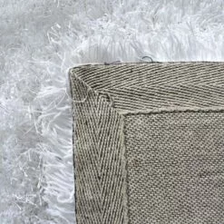 EVE WHITE SHAG ACCENT RUG 27X42 -Cosplay Shop eve white shag accent rug 27x42 3