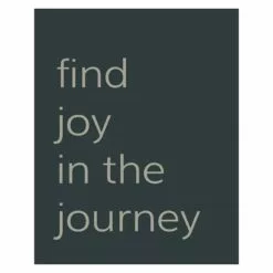 Find Joy In The Journey Canvas Wall Art, 12x16
