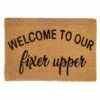 Fixer Upper Coir Mat, 18x30 -Cosplay Shop fixer upper coir mat 18x30 1