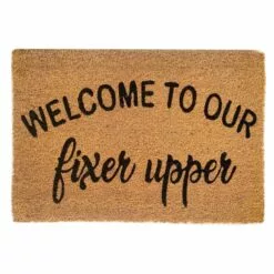Fixer Upper Coir Mat, 18x30