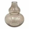 Found & Fable Brown Glass Vase, 7" -Cosplay Shop found fable brown glass vase 7