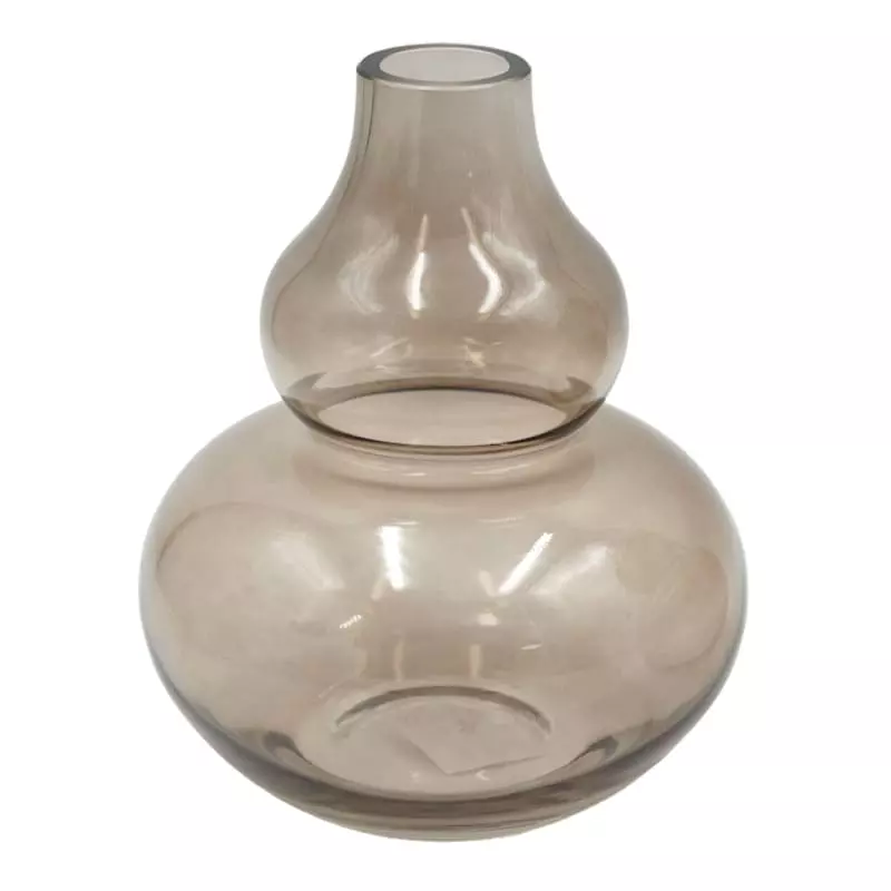 Found & Fable Brown Glass Vase, 7" 3 Found & Fable Brown Glass Vase, 7"