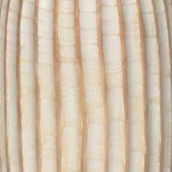 Found & Fable Whitewash Carved Vase, 16" -Cosplay Shop found fable whitewash carved vase 16 1