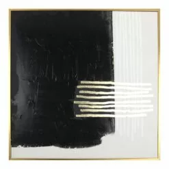 Framed Abstract Canvas Wall Art, 31"