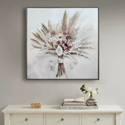 Framed Bouquet Canvas Wall Art, 31" -Cosplay Shop framed bouquet canvas wall art 31 2