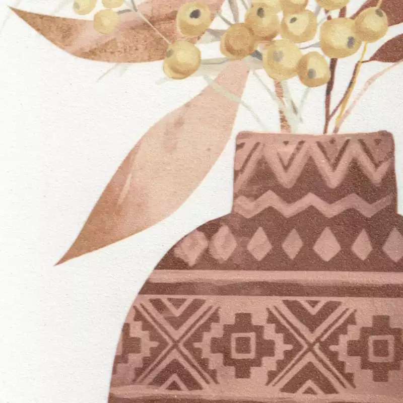 Framed Floral Canvas Wall Art, 16x20 5 Framed Floral Canvas Wall Art, 16x20 - Image 3