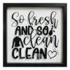 Framed So Fresh So Clean Wall Art, 13" -Cosplay Shop framed so fresh so clean wall art 13