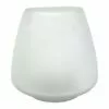 Frosted Glass Vase, 7" -Cosplay Shop frosted glass vase 7