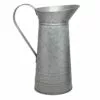 Galvanized Metal Vase, 12.5" 1 Galvanized Metal Vase, 12.5" -Cosplay Shop galvanized metal vase 12.5