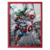 Glass Framed Avengers Print Wall Art, 15x20 -Cosplay Shop glass framed avengers print wall art 15x20 1