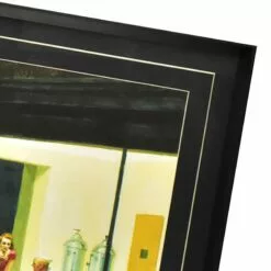 Glass Framed Diner Print Wall Art, 37x22 -Cosplay Shop glass framed diner print wall art 37x22 4