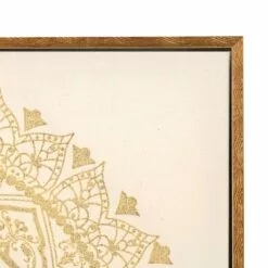 Glass Framed Gold Mandala Wall Art, 18" 11 Glass Framed Gold Mandala Wall Art, 18" -Cosplay Shop glass framed gold mandala wall art 18 3