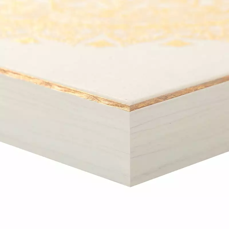 Glass Framed Gold Mandala Wall Art, 18" 7 Glass Framed Gold Mandala Wall Art, 18" - Image 5