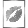 Glass Framed Lip Wall Art, 11x14 -Cosplay Shop glass framed lip wall art 11x14 1
