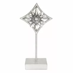 Grace Mitchell Metal Floral Figurine, 11"