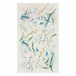 Grace Mitchell Multicolor Floral Print Accent Rug, 27x45