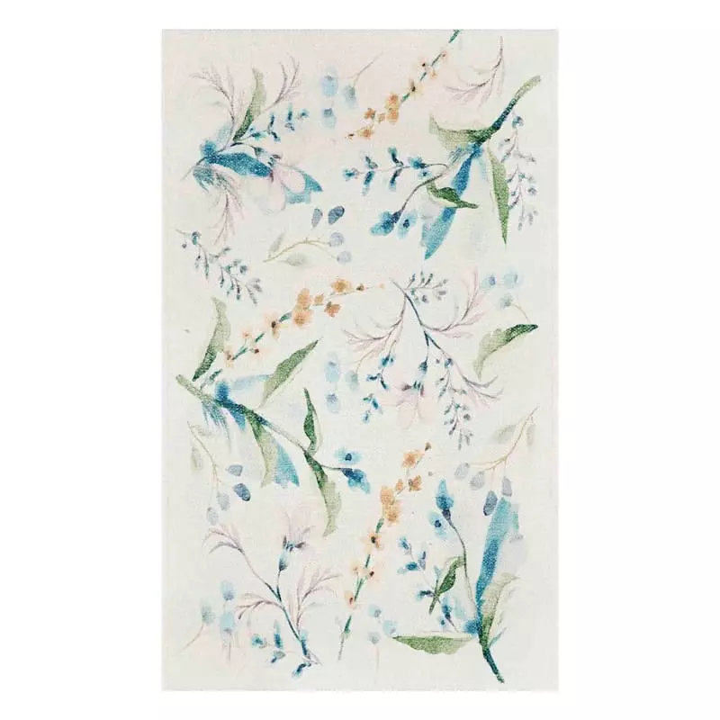 Grace Mitchell Multicolor Floral Print Accent Rug, 27x45 3 Grace Mitchell Multicolor Floral Print Accent Rug, 27x45