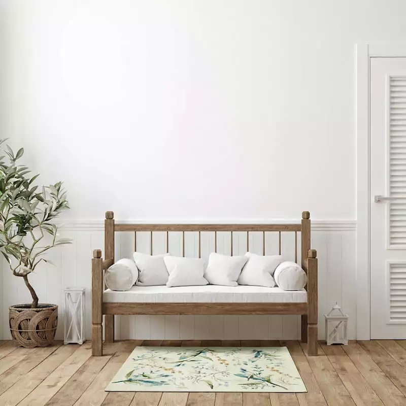 Grace Mitchell Multicolor Floral Print Accent Rug, 27x45 6 Grace Mitchell Multicolor Floral Print Accent Rug, 27x45 - Image 4