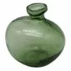 Green Glass Vase, 7" 1 Green Glass Vase, 7" -Cosplay Shop green glass vase 7