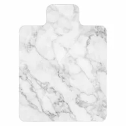 Grey & White Marbled Chair Mat, 30x48