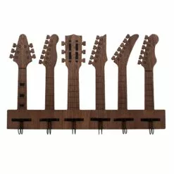 Guitar Hooks Wall Decor, 20x12