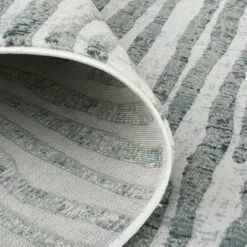 Halton Grey Modern Area Rug, 8x10 -Cosplay Shop halton grey modern area rug 8x10 5