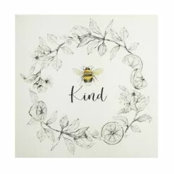 Honeybloom 3-Piece Bee Canvas Wall Art, 6" -Cosplay Shop honeybloom 3 piece bee canvas wall art 6 1