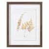 Honeybloom Glass Framed Leaf Print Wall Art, 11x14 -Cosplay Shop honeybloom glass framed leaf print wall art 11x14 1