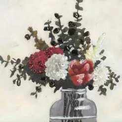 Honeybloom Glass Framed Raised Floral Print Wall Art, 19x23 -Cosplay Shop honeybloom glass framed raised floral print wall art 19x23 2