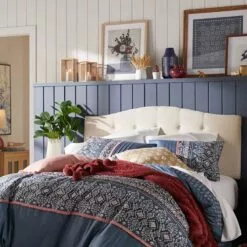 Honeybloom Glass Framed Raised Floral Print Wall Art, 19x23 -Cosplay Shop honeybloom glass framed raised floral print wall art 19x23 4